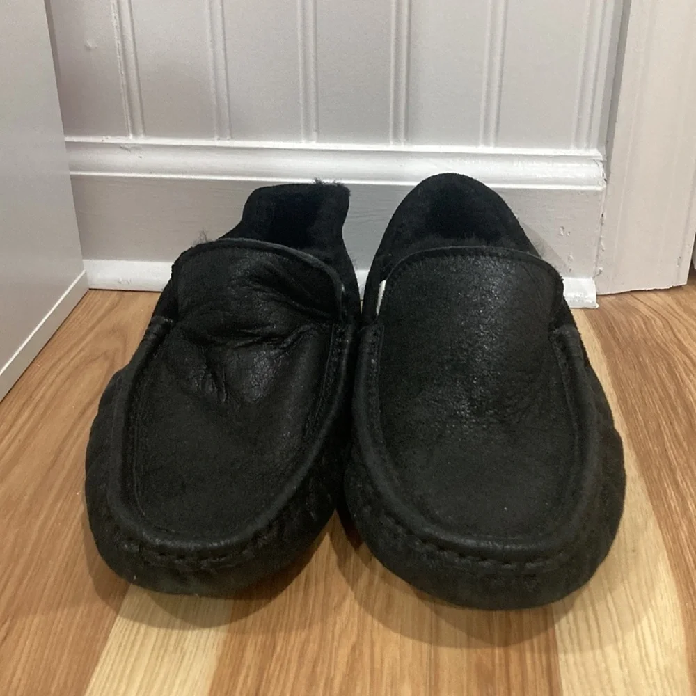 ugg Henrick Bomber Driving Shoes Men Size 8 EE Slip On Loafers 1014502 - NEW - Picture 2 of 5